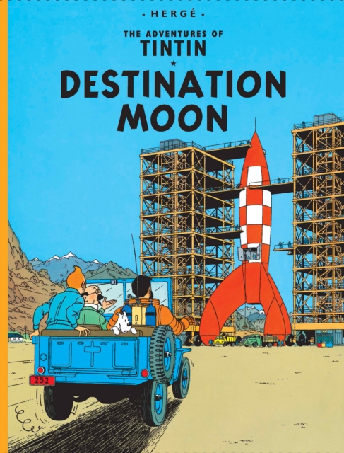 Destination Moon by Herge (Hardback Book)