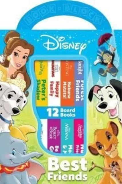 Disney: Best Friends 12 Board Books by PI Kids