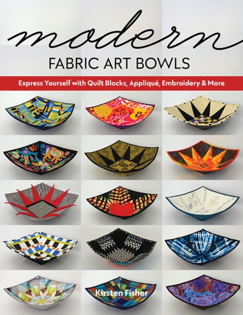 Modern Fabric Art Bowls by Kirsten Fisher (Paperback Book) - Imagen 1 de 1