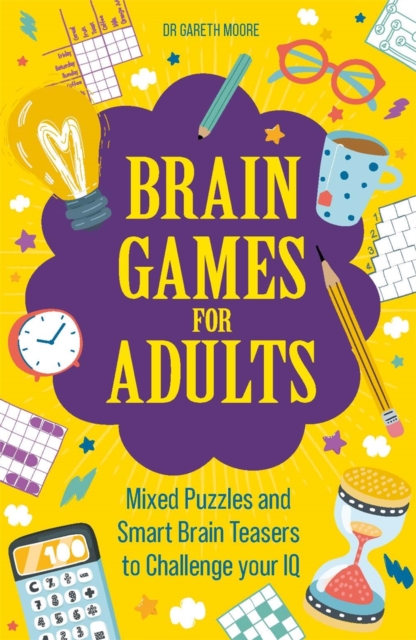 Brain Games for Adults by Dr Gareth Moore (Paperback Book)