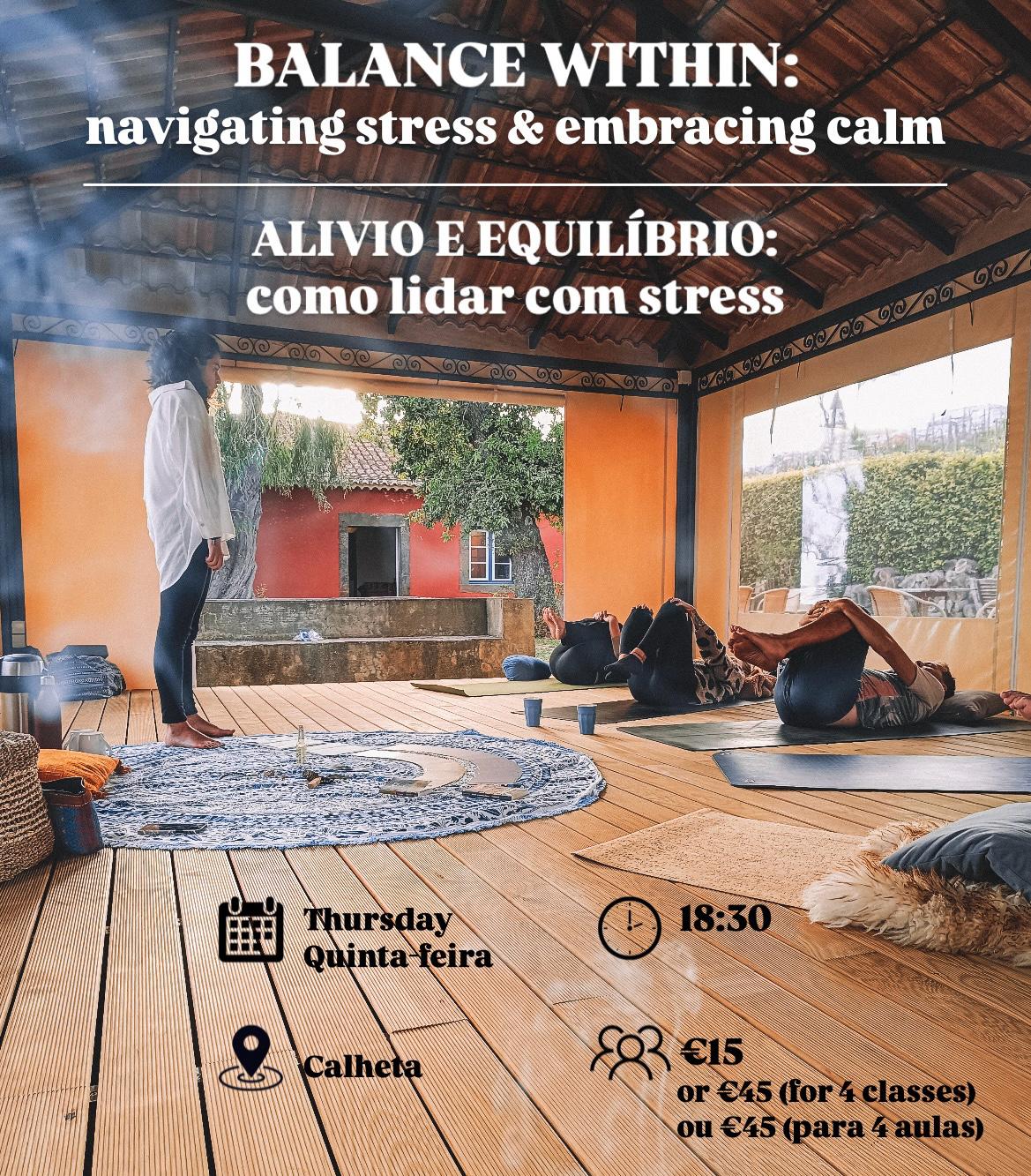 Balance Within Navigating Stress & Embracing Calm