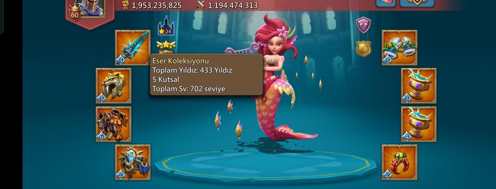 *ACİL SATLIK 1000 SLD KAPTAN KALE*

*2Mitik 1 Gold Kupa*
*1Gold 1Mor Şampiyon*

*SLD:1032/975+20/1050*

*7 PARALI YOLDAŞ 10/10/10/10/9/0/0*

*1M Mücevher*

*60 Adet Göç*

*50b RSS*

*İleri hisar ℅95*

Hazırda 17 köz gold

25M Asker

Bol bol aytaşı ve hız

Tek bağ gmail

*Fiyat: 16.000 TL*