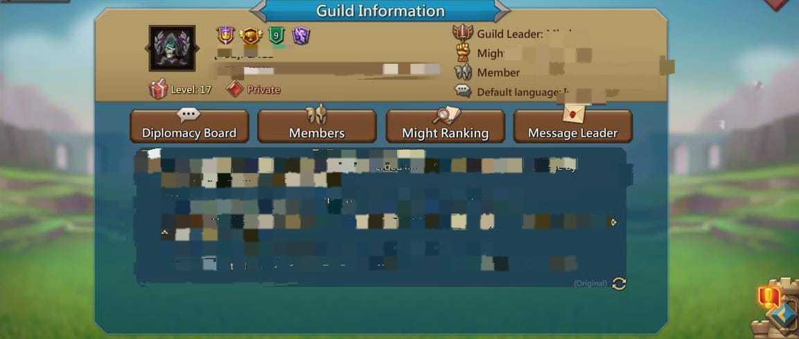 *LVL-17 GUILDSHELL WITH GOLD ARENA AND PURPLE GUILD FEST.*
PRICE 30$+MM
(CAN ACCEPT OFFER)