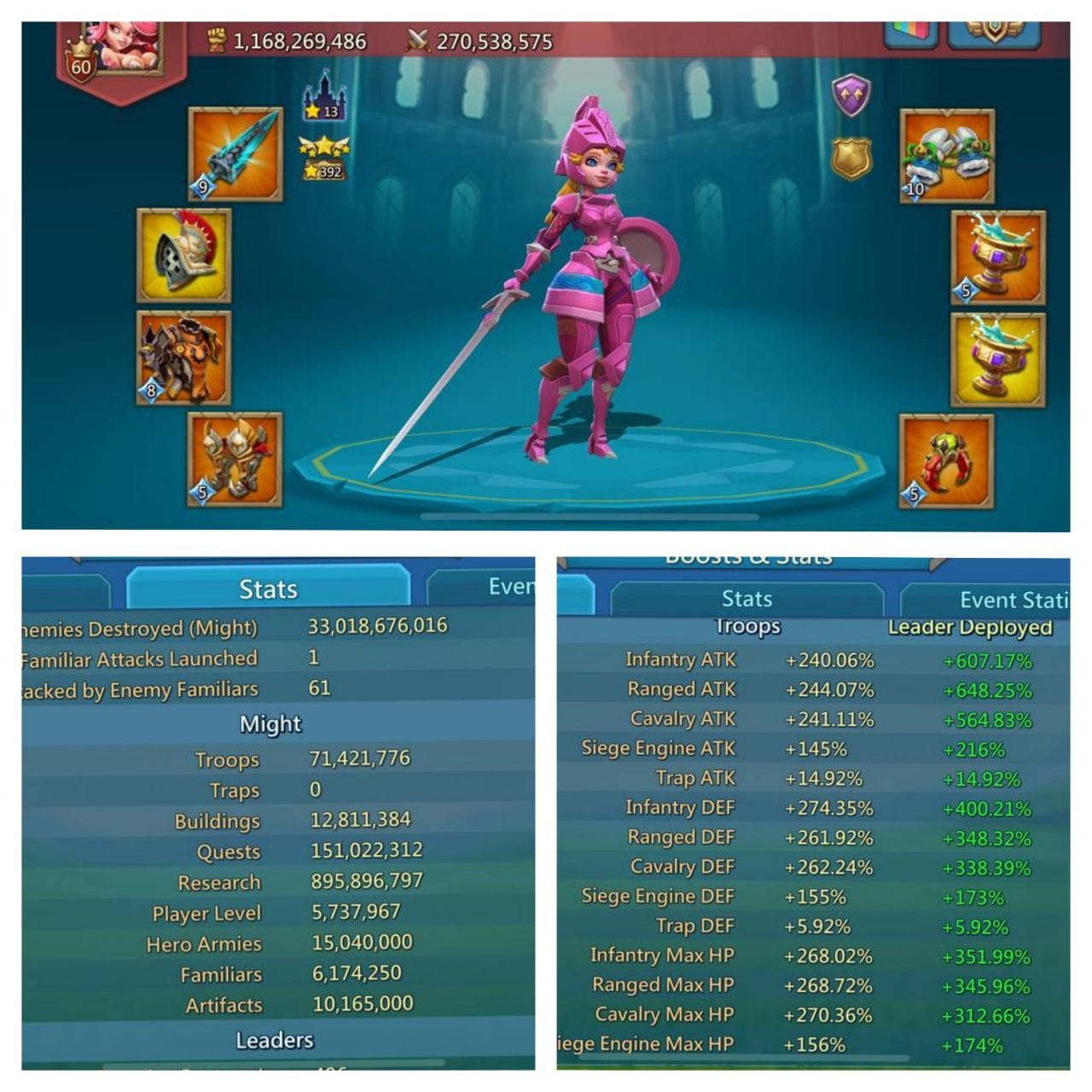 Fast sale Price 300$+MM 💲 
💫 KD 1321 Semi lead Account on Sale
💫 1+1 Champ / 1+1 Cup
💫 Blast 724/767/724 (No fort ) rejewel 800+ )
💫 5 p5 in battle ( 10-10-10-10-7 )
🔗 Link Gmail+FB