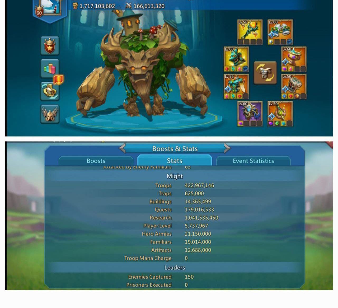 🔥24 hours deal 75$+mm🔥
🔥89$+mm cheap t5 semi lead
🔥 1 mythic cup
🔥4 p2p fam ( 1 lvl 7 in battle )
🔥769/763/770 blasts ( only fury )
🔥t5/ slot5 / sigils / w1 done
🔥22m troops
🔥single gmail 
Dm if you want to buy