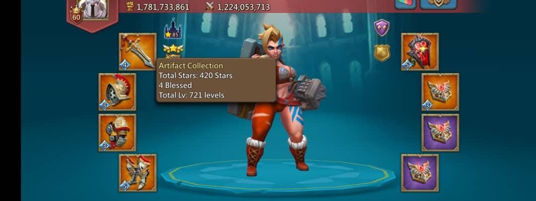 Price drop 1100$+mm‼️
Max fam 
Stats 1050%
7mythic champ 2purple 

السلام عليكم ورحمة الله 
عرض جديد ‼️
7قطع بطل خرافى و ملحقين استثنائي 
نسب فردى 1055%
85🏰⭐
فل وحوش لفيفه 5 ماكس معركه 
ابطال شحن وعجايب اسطورى 
تم تنزيل السعر 1100$+النسبه🔥🔥
 تفاصيل خاص للمهتمين متاح تقسيط