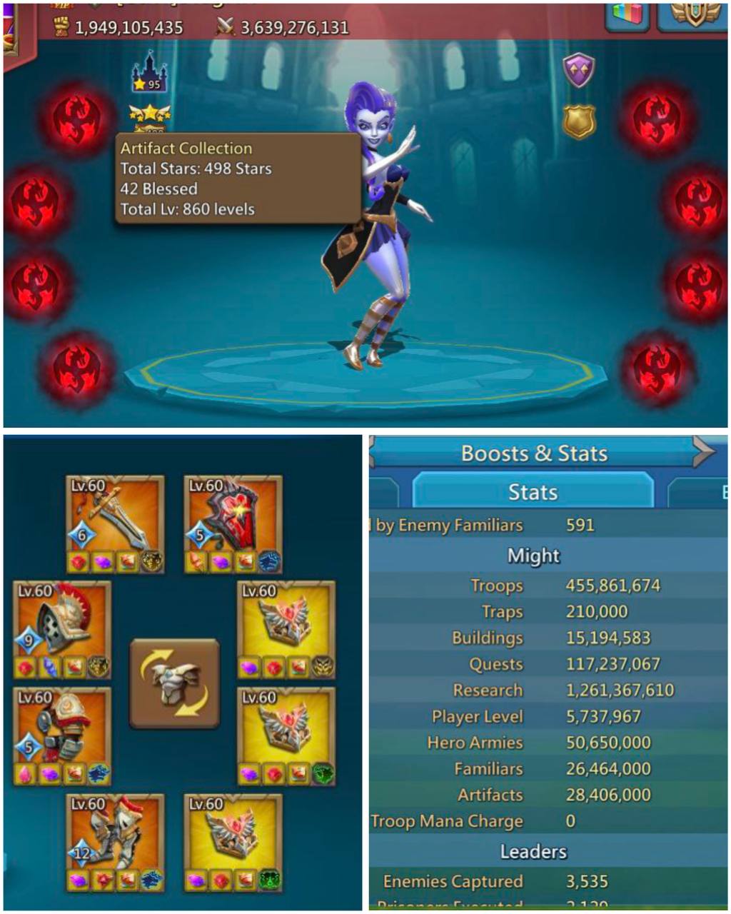*MUHTEŞEM FİYATA FULL SET 1x11K KALE*

*1x12 Şampiyon / 6 Mitik 3 Sarı (Yüzük) Şampiyon*

*1253% 1100% 1321%*

🌟95 Yıldız / *8 Yoldaş Max*

*🌟498-860 Eser Yıldızı 42 Kutsanmış*

Fiyat: *81.000 TL*

*Sizde 'No1' Aracılığı ile Uygun Fiyata Hızlı ve Güvenilir Şekilde Hesap Satın Almak Veya Hesabınızı Satmak İstiyorsanız* 
İletişim ' No1 Loncası R5 MaMi '
0553 696 53 92