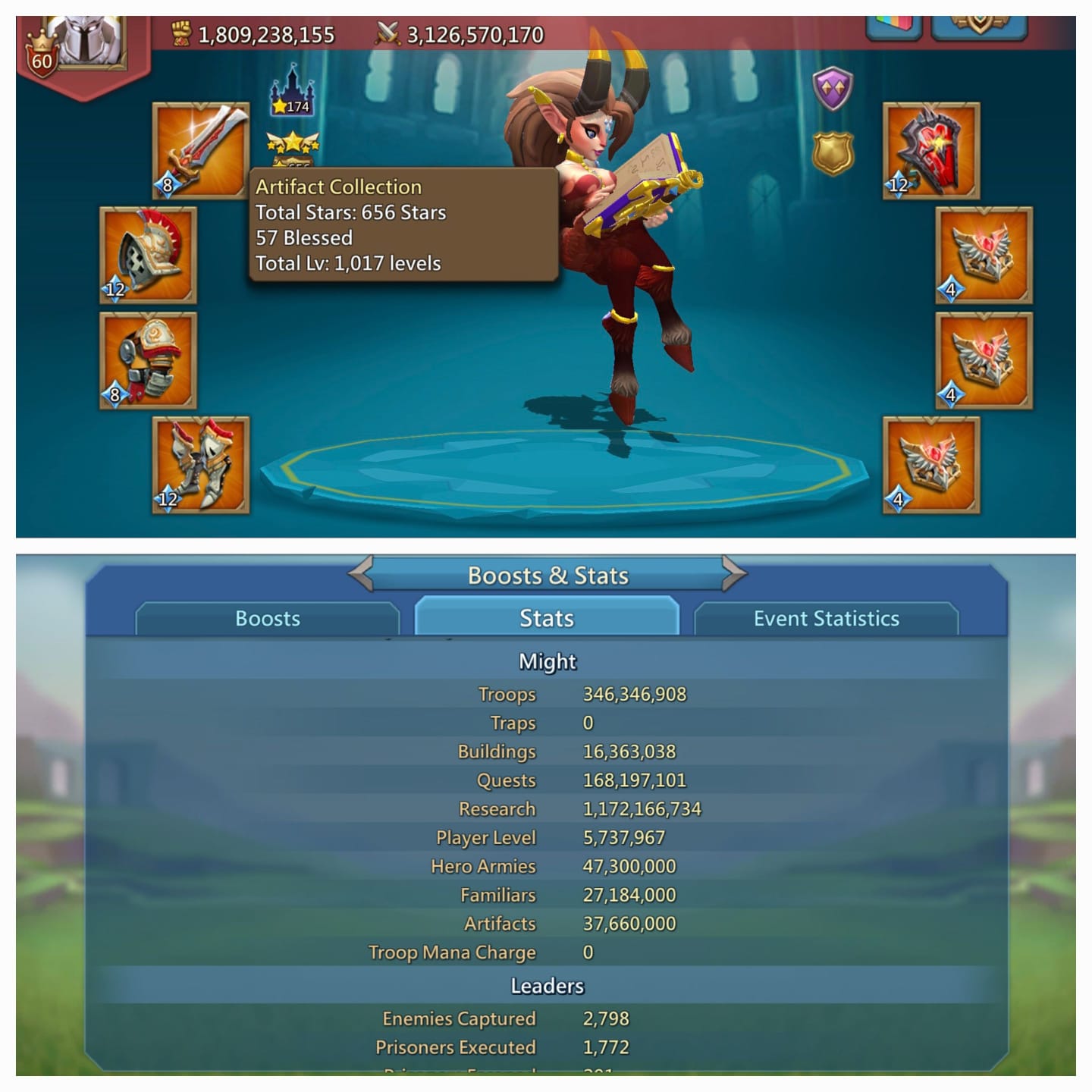 *🔥Titan Küstüren F/P Kaptan*🔥
*14 Mitik Şampiyon , 1400 Tek Tip, 1000-1200 Mix, 900e Yakın SP, 6+1 Kupa , 8 Max Yoldaş*💥
*Mana Harici Full Araştırma(32K Kitap) 200 Mühür , 174 Kale Yıldızı 86 Göç*💯
*22 Gold 2 Mor Hero(Ressam Magmaroid Ölümsüz Dük Kum Bilgesi Savaşçı Kadın vs vs)*
*500 gün Sunak Dopdolu Kale*
*Gmail-Facebook-Gamecenter Bağ*
*Fiyat : 180.000 ₺*💎
*Sadece ciddi alıcılar lütfen🙏*
