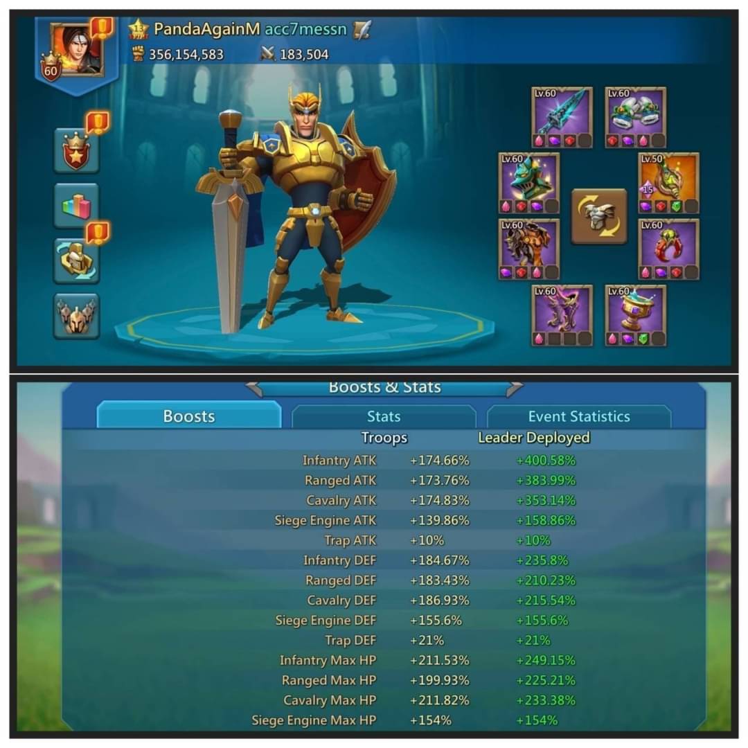 356m filler+hyper- 30$+mm
1350 kd / 8.4k tomes
12m troops / 248k holy
Max food+gold hyper

Link- gmail+fb+steam

Join for future update🍁

Line I'd- blackpanda00 
https://line.me/ti/p/0K8khFcrNH

Telegram I'd- @mahmudpanda

🍁Telegram channel:
https://t.me/+4d6AG7BVi9c0MTZl 
🍁WhatsApp group:
https://chat.whatsapp.com/KDMNbZ6M2cjBJ2fXfyjZnM
🍁telegram grup:
https://t.me/+qwE5_yk_8nI2OWQ1
🍁Messenger  grup:
https://m.me/j/AbYf6ksIlpPDLVZj/
WhatsApp:
+8801627917506