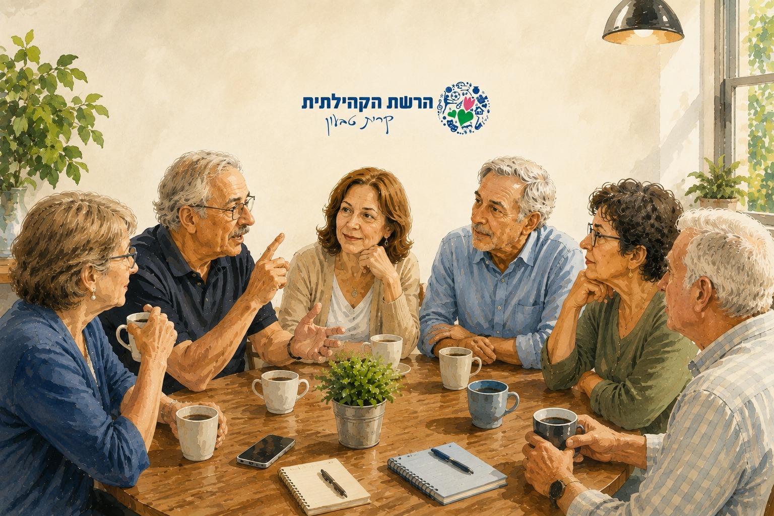 שישי של שיח, קפה ואנשים טובים