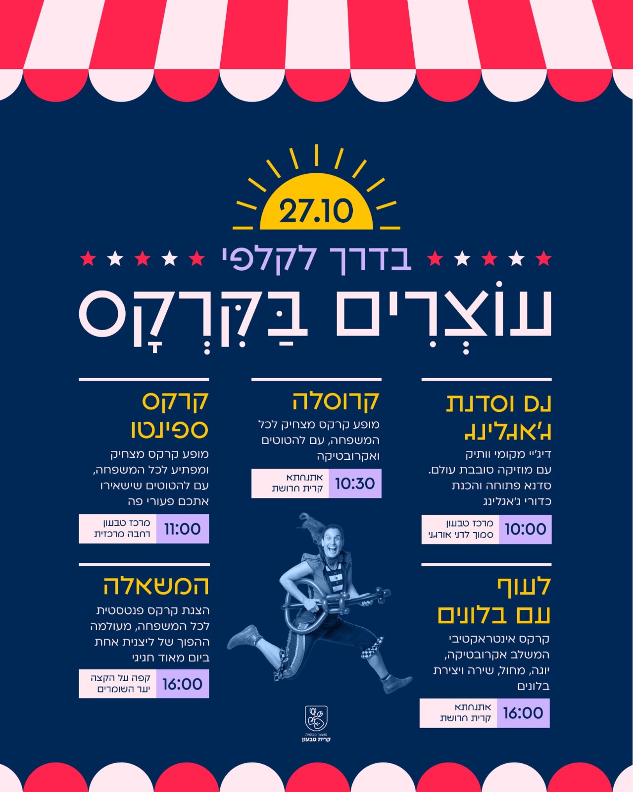 בדרך לקלפי עוצרים בקרקס - המשאלה