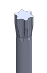 Straumann® Schraubendreher 32 mm, gerade Schraubenkanäle