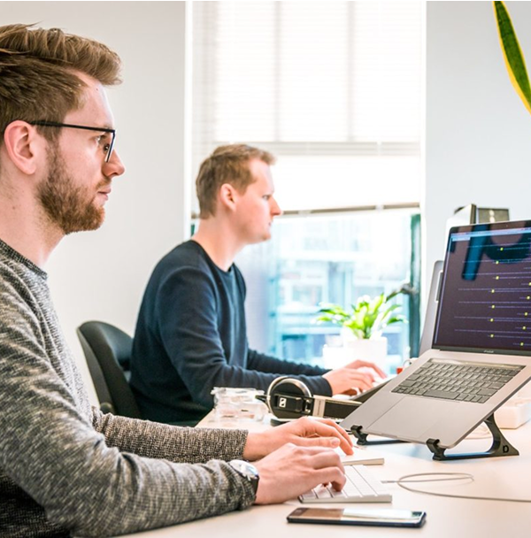 Freelancers aan het werk