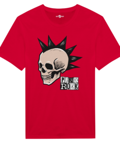 T-Shirt Uomo "Punk Rock One" - Maglia Stile Rock - Klothero