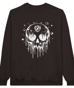 Felpa Uomo "Loose Skull" - Klothero - Abbigliamento Streetwear