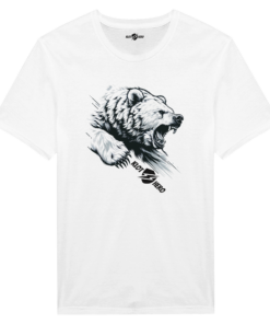 T-Shirt Uomo "Polar Bear Rage" -Maglia Streetwear- Klothero