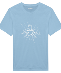 T-Shirt Uomo "Broken Glass"- Maglia in Cotone - Klothero