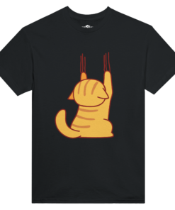 T-shirt Donna Klothero Scratching Cat