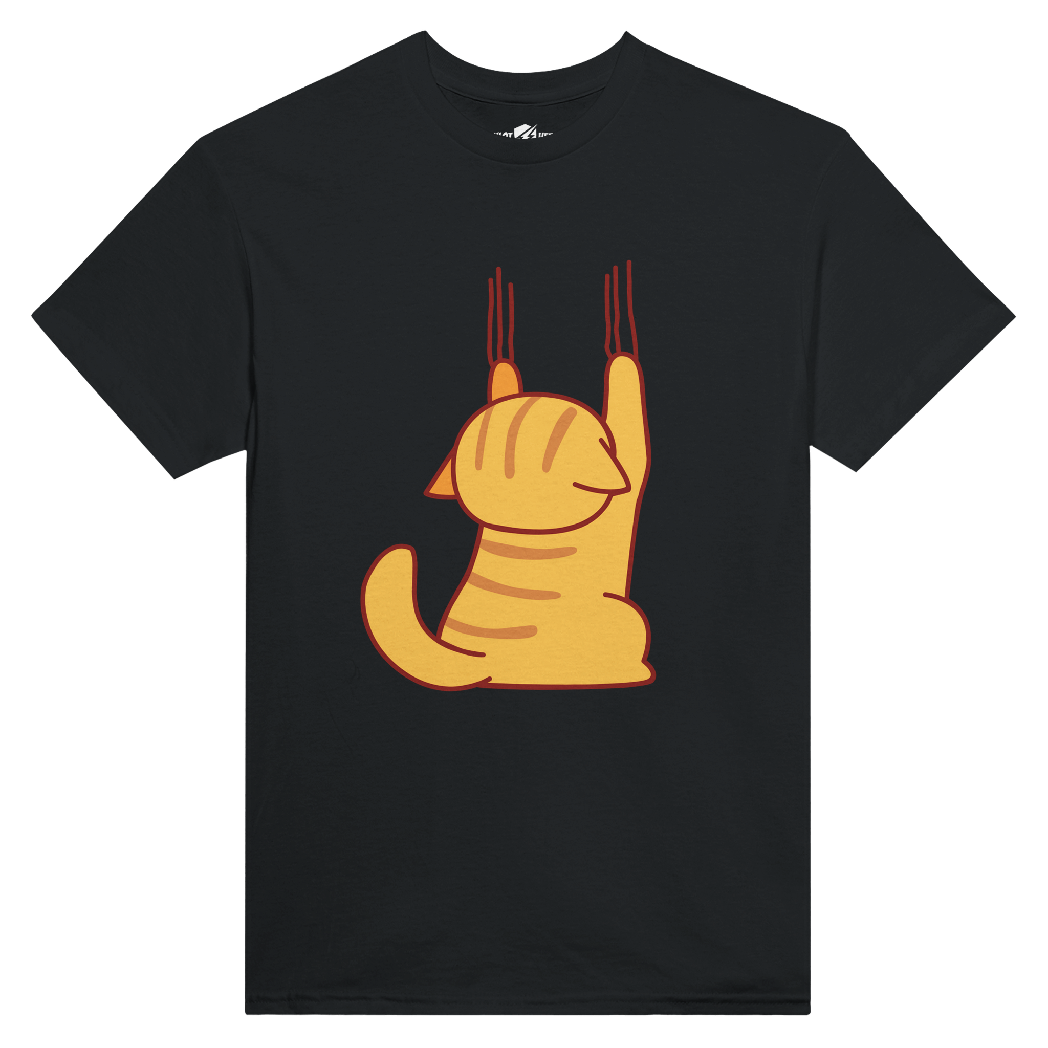 T-shirt Donna Klothero Scratching Cat