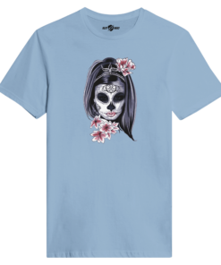 T-Shirt Donna "Santa Muerte" - Streetwear - Klothero