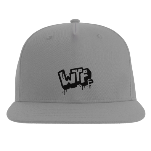 Snapback "WFT?" - Cappello Streetwear Beechfield B610
