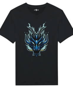 T-Shirt Uomo Blue Dragon – Maglia Stile Gaming - Klothero