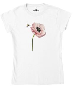 T-shirt Donna Wildflower con Stampa Floreale - Klothero