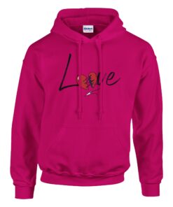 Felpa Unisex con Cappuccio “Love”| Felpa Hoodie - Klothero