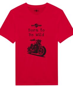 T-shirt Uomo “Born to Be Wild” – Maglietta Moto - Klothero