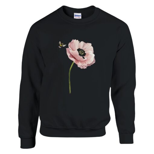 Felpa Donna "Wildflower" con Stampa Floreale