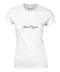 T-Shirt Donna Amour Toujours | Maglia in Cotone - Klothero