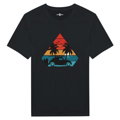 T-shirt Uomo Vintage Sunset Drive | Maglia Casual - Klothero