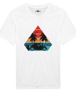 T-shirt Uomo Vintage Sunset Drive | Maglia Casual - Klothero