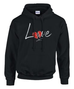 Felpa Unisex con Cappuccio “Love”| Felpa Hoodie - Klothero