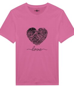 Maglia Donna Cuore Impronta Digitale - Klothero