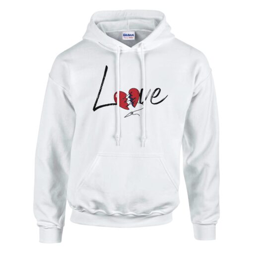 Felpa Unisex con Cappuccio “Love”| Felpa Hoodie - Klothero
