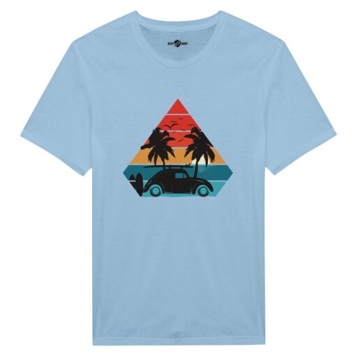 T-shirt Uomo Vintage Sunset Drive | Maglia Casual - Klothero