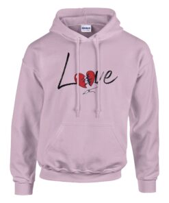 Felpa Unisex con Cappuccio “Love”| Felpa Hoodie - Klothero