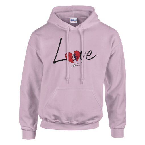 Felpa Unisex con Cappuccio “Love”| Felpa Hoodie - Klothero