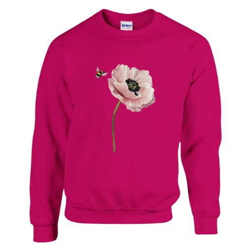 Felpa Donna "Wildflower" con Stampa Floreale