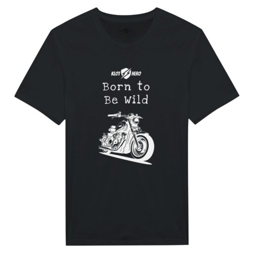 T-shirt Uomo “Born to Be Wild” – Maglietta Moto - Klothero