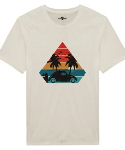 T-shirt Uomo Vintage Sunset Drive | Maglia Casual - Klothero