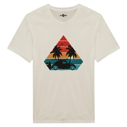 T-shirt Uomo Vintage Sunset Drive | Maglia Casual - Klothero
