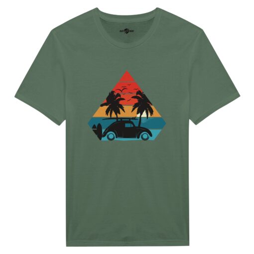 T-shirt Uomo Vintage Sunset Drive | Maglia Casual - Klothero