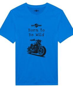 T-shirt Uomo “Born to Be Wild” – Maglietta Moto - Klothero