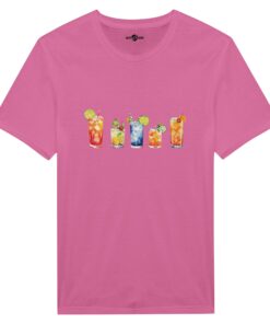 T-shirt Cocktail Drink Colorati - Maglia Donna - Klothero