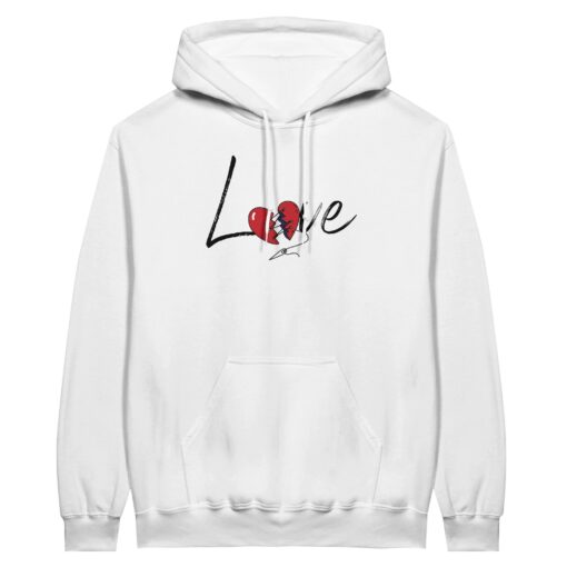 Felpa Unisex con Cappuccio “Love”| Felpa Hoodie - Klothero