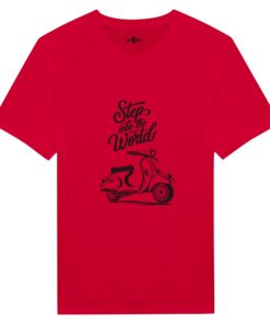 T-shirt Uomo Streetwear Stampa Scooter Vintage - Klothero