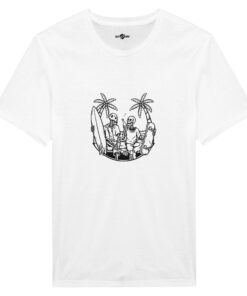 T-shirt Uomo Urban Skull Surf - Klothero