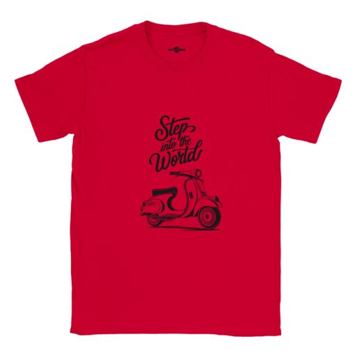 T-shirt Uomo Streetwear Stampa Scooter Vintage - Klothero